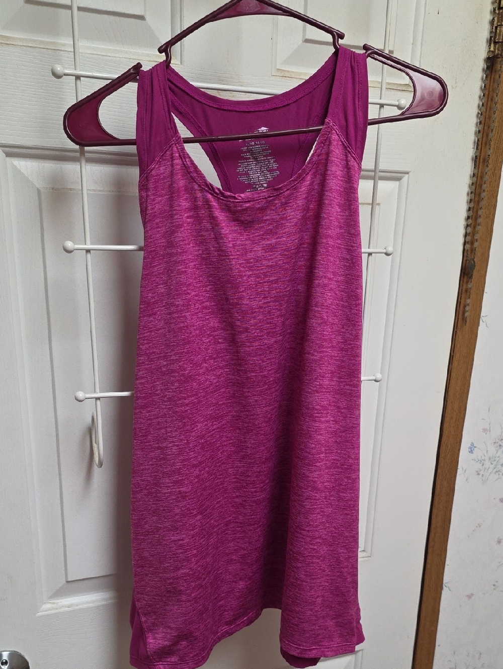 Avia Fuchsia Racerback Tank Top